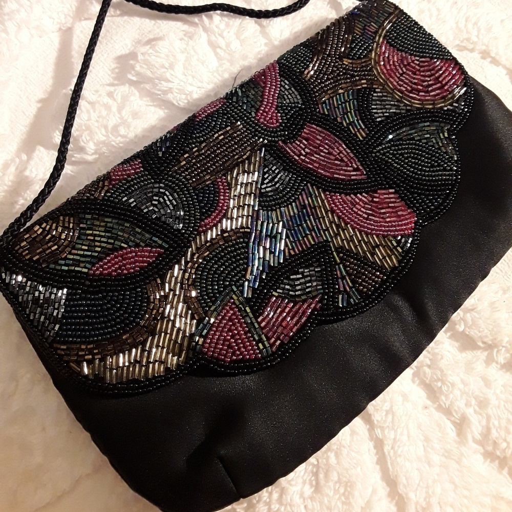 ADG Mosaic Beaded Evening Bag